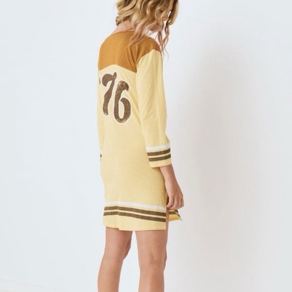 SPELL & THE GYPSY COLLECTIVE The Spell White Sand Organic Tee Dress Size S - Picture 3 of 9